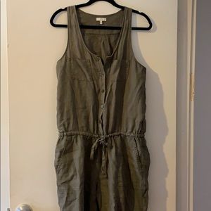 Joie linen jumpsuit size medium
